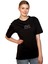 O Yaka Baskılı Siyah Kadın T-Shirt 242 Lcf 242011 Lades Siyah 2