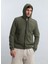 Kapüşon Yaka Düz Haki Erkek Sweatshırt Astro Lıss/mırto 1