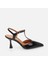Hakiki Deri Siyah Kadın Stiletto 1