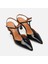 Hakiki Deri Siyah Kadın Stiletto 2
