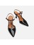 Hakiki Deri Siyah Kadın Stiletto 3