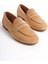 Kadın Süet Loafer & Babet Nude -MCMNG2103-N 2