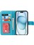 iPhone 15 Cep Dokusu Stand Dikiş Çarpışması Düştü Telefon Kılıfı (Yurt Dışından) 4
