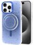 iPhone 15 Pro Max App Magsafe Şarj Özellikli Tak-Çıkar Pop Soketli App Tiktok Kapak-Mavi 4