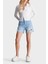 Calvin Klein Yırtık Detaylı Yüksek Bel Mom Denim Short J20J2228031AA Bayan Short J20J222803 1AA 1