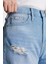 Yırtık Detaylı Yüksek Bel Mom Denim Short J20J2228031AA Bayan Short J20J222803 1AA 4
