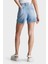 Yırtık Detaylı Yüksek Bel Mom Denim Short J20J2228031AA Bayan Short J20J222803 1AA 3