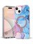 iPhone 15 Plus Manyetik Mermer Desen Pc+Tpu Cover Telefon Kılıfı (Yurt Dışından) 2