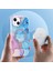 iPhone 15 Plus Manyetik Mermer Desen Pc+Tpu Cover Telefon Kılıfı (Yurt Dışından) 4
