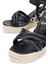 Kadın Deri Siyah Topuklu Sandalet 611 ES14306-1 Bn Sndlt Y24 Black 3
