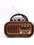 Ultratekno RX-BT628S Güneş Panelli Nostaljik Radyo Bt/tf/usb/fm/am/sw 3 Bandlı Radyo 4