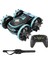 Rc Dublör Araba 4WD Izle Hareket Sensörü Kontrolü Deforme Edilebilir Dönüştürülebilir Araba Otomatik Demo Doğum Günü Hediyesi Oyuncaklar Çocuklar Için-Mavi (Yurt Dışından) 1