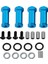 12MM Alüminyum Jant Hex Adaptörleri Uzun 29MM Uzatma Rc Araba Dönüşüm Parçaları 1/12 Wltoys 12428 12423 Gökyüzü Mavi (Yurt Dışından) 1