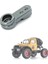 Metal Servo Kol Servo Korna Fms FCX24 1/24 Rc Paletli Araba Yükseltme Parçaları Yedek Aksesuarlar, Titanyum Renk (Yurt Dışından) 4