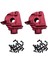 Metal Dalga Kutusu Dişli Kutusu Kabuk Kapağı Diferansiyel Konut 144001-1254 Wltoys 144001 1/14 Rc Araba Parçaları, Kırmızı 2 Adet (Yurt Dışından) 1