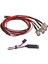 4 LED Işık Kiti 2 Beyaz 2 Kırmızı 3ch Lamba Kontrol Paneli Için 1/10 1/8 Traxxas Trx4 Hsp Eksenel SCX10 D90 Hpı Rc Araba (Yurt Dışından) 1