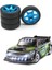 4 Adet Sert Plastik Drift Lastik Lastik Metal Jant Wltoys 284131 K969 K989 Kyosho Mini-Z 1/28 Rc Araba Parçaları, Mavi (Yurt Dışından) 5