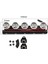 Rc Araba Çatı 5 Işık Arama Işıkları Yuvarlak Parlak LED Lamba 1/10 Rc Paletli Traxxas Trx4 Eksenel SCX10 Off-Road Parçaları, A (Yurt Dışından) 2