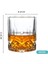 Viski Kokteyl Bardağı Kadehi 360 Dönen Cam Bardak 2li Set 300ML 5