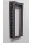 New Diafon Metal Kapı Zili Koruyucu Zil Paneli Antrasit 12X32X3 2
