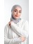 Gri Pratik Hazır Geçmeli Tesettür Bone Sandy Kumaş Spor Hijab 2113_15 1