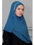 Indigo Pratik Hazır Geçmeli Malezya Şal Şifon Taşlı 1850_34 1