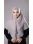 Taş Pratik Hazır Geçmeli Tesettür Eşarp Pamuk Caz Kumaş Çift Katlı Düz Hijab 2303_46 1
