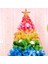 [gui Xulian] 2x Gökkuşağı Renkli Noel Ağacı Festivali Dekorasyon Noel Ağacı Ev Dekorasyon Süsler Oturma Odası (Yurt Dışından) 3
