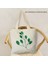 Kanvas Tote Çanta Seti, Dıy Craft Boş Makyaj Çantaları Zip ile Kanvas Kalem Kutusu Dıy Yeniden Kullanılabilir Alışveriş Bakkal Çantası (Yurt Dışından) 3