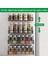 Buzdolabı ve Fırın Için 4pcs Manyetik Baharat Rafı Organizatörü, Mutfak Için Metal Buzdolabı Rafı, Siyah (Yurt Dışından) 3