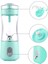 Smoothie Meyve Suları ve Shakeler Için 380ML Taşınabilir Blender Ev ve Seyahat Için 4000MAH Mini Blender-Mavi (Yurt Dışından) 4