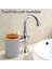Banyo Aksesuarları Seti Sabunluk Şişe Bulaşık Tuvalet Diş Fırçası Tutucu Fincan Takım Elbise Gri (Yurt Dışından) 3