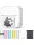 Mini Taşınabilir Yazıcı: 5 Rulolu Bluetooth Kablosuz Cep Mürekkepsiz Termal Yazıcı Etiket Makinesi (Yurt Dışından) 1