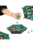 Rpgtable Oyunları Gibi Oyunlar Için 4 Adet Tepsi Altıgen Haddeleme Tutucu Katlanır Deri Tepsiler Saklama Kutusu (Yurt Dışından) 4