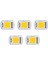 【gui Xulian】5x Sıcak Beyaz LED Bubles Enerji Tasarrufu Çipi Trafik Aydınlatma Için Yüksek Gerilim Yüksek Güçlü LED Çip 100W 220V (Yurt Dışından) 1