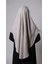 Taş Pratik Hazır Geçmeli Tesettür Eşarp Pamuk Caz Kumaş Düz Hijab 2306_46 4