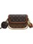 Kahverengi Ellovado Retro Boston Çanta Kadınlar Için Yüksek Kaliteli Büyük Kapasiteli Omuz Çantası Lüks Moda Bez Çantalar Bayanlar Parti Hobo Kesesi (Yurt Dışından) 1