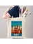 B Budapeşte 35 cm x 40 cm Londra Louvre Pisa Kiev Roma Santorini Atina Bali Berlin Boston Dubai Dublin Floransa Mürekkep Suluboya Resim Totes Çanta Hangbag (Yurt Dışından) 5