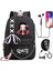 Stil 05 Nezuko Demon Slayer Sırt Çantası Anime Cosplay Unisex Öğrenciler Okul Çantası Karikatür Gizli Sakli Konusmalar Dizüstü Seyahat Sırt Çantası Açık Çanta (Yurt Dışından) 2