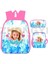 NASTYA142 3 Adet Set 16 Inç 3D Baskılı Rusya Gibi Nastya Sevimli Sırt Çantaları Kızlar Için Trendy Okul Çantaları Pembe Kitap Çantası Gençler Açık Spor Seyahat Sırt Çantası (Yurt Dışından) 1