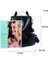 SJB1013C2 Moda Kadın Sırt Çantası Yumuşak Deri Pu Açık Seyahat Bir Omuz Çift Amaçlı Rahat Hırsız Çanta Kadın (Yurt Dışından) 5