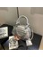 Deri Siyah Mini (Maksimum Uzunluk 20 Cm) Zincir Omuz Çantası Kadınlar Için Tasarımcı Çanta Çanta Moda Satchel Yüksek Kaliteli Pu Deri Mini Crossbody Çanta 2023 Trend Debriyaj (Yurt Dışından) 4