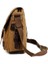 Siyah 35X10X30CM 2023 Moda Vintage Erkek ve Kadın Messenger Çanta Pamuk Kanvas Deri Crossbody Çanta Erkek Omuz Çantası Rahat Sling Çanta (Yurt Dışından) 2