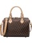 Kahve 25X16X19 cm Lüks Marka Çanta Boston Casual Tote Bayan Omuz Çantaları Kadınlar Için Yumuşak Pvc Deri Crossbody Messenger Çanta Çanta (Yurt Dışından) 1