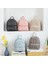 Bej 16X6X19 cm 2023 Kadın Mini Sırt Çantası Lüks Sırt Çantası Küçük Çantalar Kızlar Düz Renk Sırt Çantası Açık Eğlence Pu Deri Kawaii Çanta (Yurt Dışından) 4