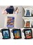 Londra 35 cm x 40 cm Londra Louvre Pisa Kiev Roma Santorini Atina Bali Berlin Boston Dubai Dublin Floransa Mürekkep Suluboya Resim Tote Çanta Hangbag (Yurt Dışından) 2