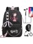 Stil 02 Nezuko Demon Slayer Sırt Çantası Anime Cosplay Unisex Öğrenciler Okul Çantası Karikatür Gizli Sakli Konusmalar Dizüstü Seyahat Sırt Çantası Açık Çanta (Yurt Dışından) 1