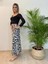 Mgebutik Siyah Crop Kadın Bluz Uzun Kollu 1