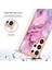 Samsung Galaxy S24 Ultra Için Desen Sert Arka Şeffaf Tpu Tampon Telefon Kılıfı - Pembe (Yurt Dışından) 4