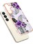 Samsung Galaxy S24+ Için Ince Şık Desenli Tpu Tampon Telefon Kılıfı - Mor (Yurt Dışından) 2